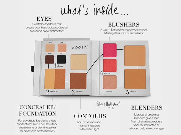 Woosh Beauty Fold Out Face Palette 2