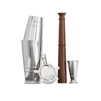 fortessa tableware solutions crafthouse by fortessa the signature collection bar shaker set 1