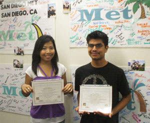 San Diego Met HS Students and Reality Changers