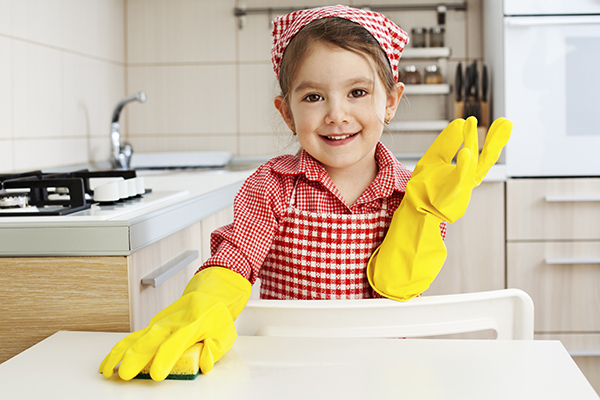 Children need chores to learn about responsibility.