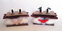 Crafts for Kids: Mr. and Mrs. S'more
