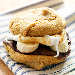 Nutella & Banana S'mores