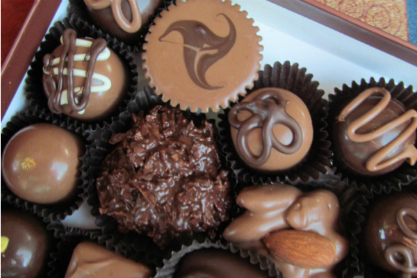 Chocolates from Trufflhound's Fine Chocolates