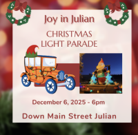 Joy in Julian Holiday Light Parade