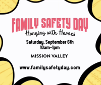 Family Safety Day “Hanging with Heroes.” 