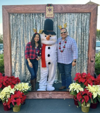 Life-Size Photo Frame & Frosty