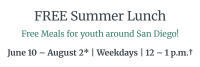 Summer Lunch for Youth @ the Library