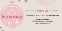 AAPI POP-UP MARKET by Lotus Magazine