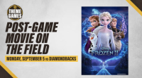 Padres Movie on the Field