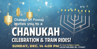 Hanukkah Train & Community Celebration