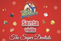 Santa Day at The Super Dentists