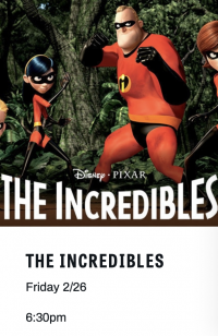 Family Movie Night: The Incredibles