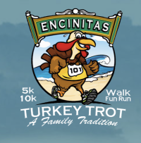 Encinitas Turkey Trot 10K, 5K, Walk/Fun Run