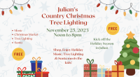 Julian Christmas Tree Lighting