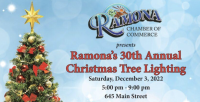 Ramona Christmas Tree Lighting