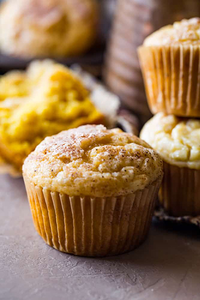 Pumpkin Cheesecake Muffins 4