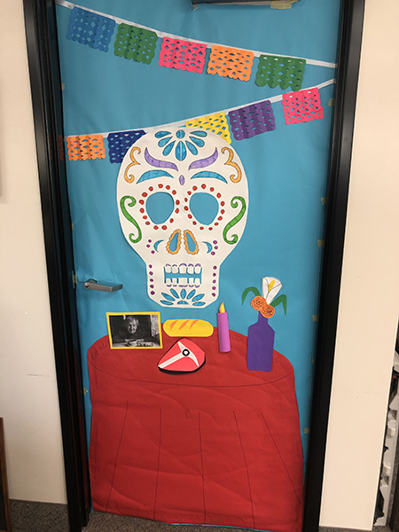 dia de los muertos door 