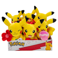 Pokemon Pikachu Plush Valentines Collection