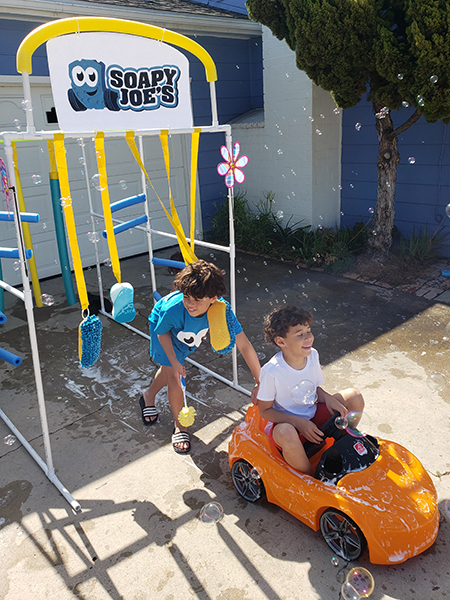 Car Wash for Kids  Drive-thru Carwash fun 