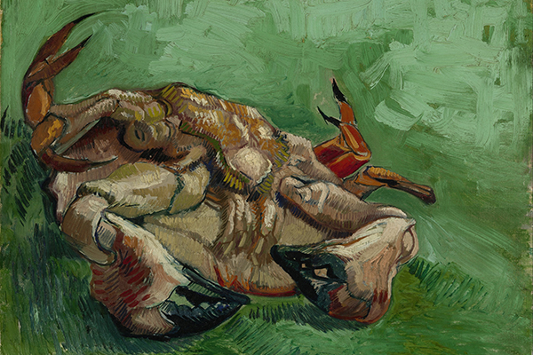 Vincent van Gogh A crab on its back 2407