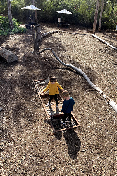 Junior Quail Trail at SD Botanic Garden sandra page