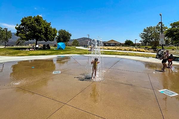 What is a splash pad?