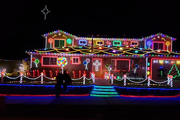 Jingle Bell Hill Christmas Lights Santee 2022 East County Christmas Lights