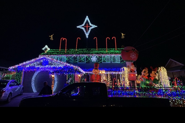 North Clairemont Community Park Christmas 2022 San Diego Central Christmas Lights