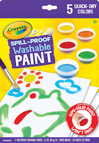 Crayola 2021 Spill Proof Washable Paint Image 02
