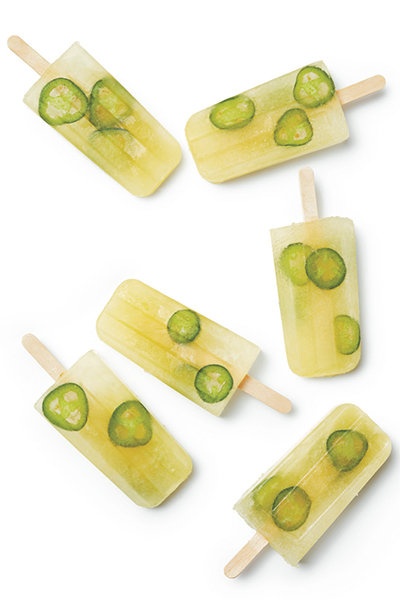 Jalapeño Lime Ice Pops