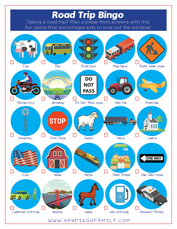 road trip bingo app