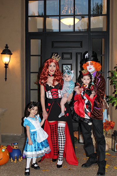 Alice in Wonderland Halloween Costumes for Siblings, Oleander + Palm