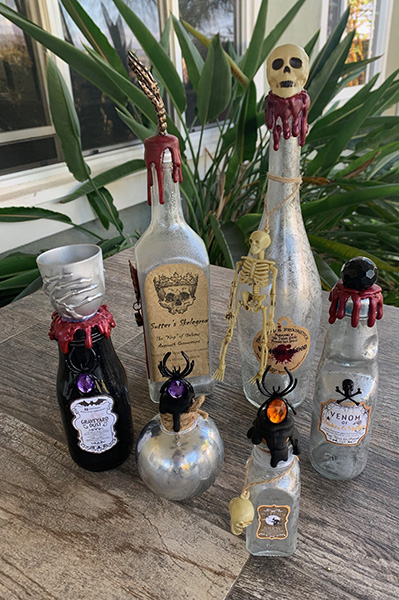 Halloween Bottle Flip - The Crafting Chicks