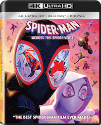  SPIDER MAN ACCROSS THE SPIDER VERSE 4K UHD FrontLeft