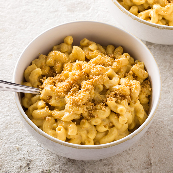Creamy Cashew Macaroni and CheeseStyled Food Shot