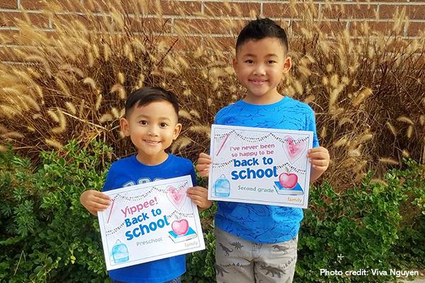 Vivas kids first day of school 2360