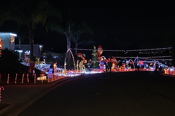 Candy Cane Lane 1000 block of Crimson Dr, San Marcos