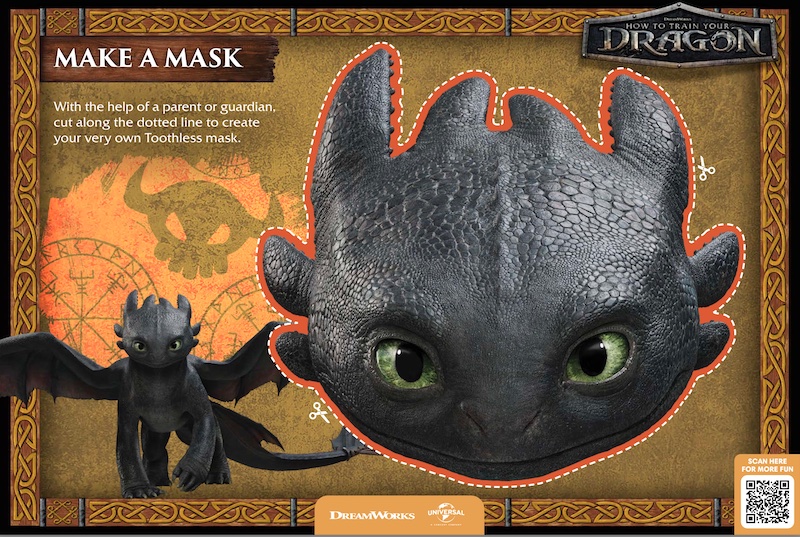 How To Train Your Dragon Movie Activity Kit