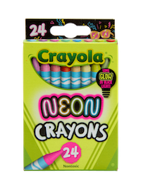 52 2998 0 200 Crayons Neon 24ct F1
