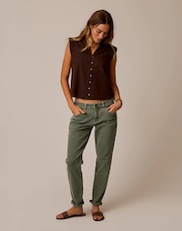 Carve Designs Carson Pant in Fatigue