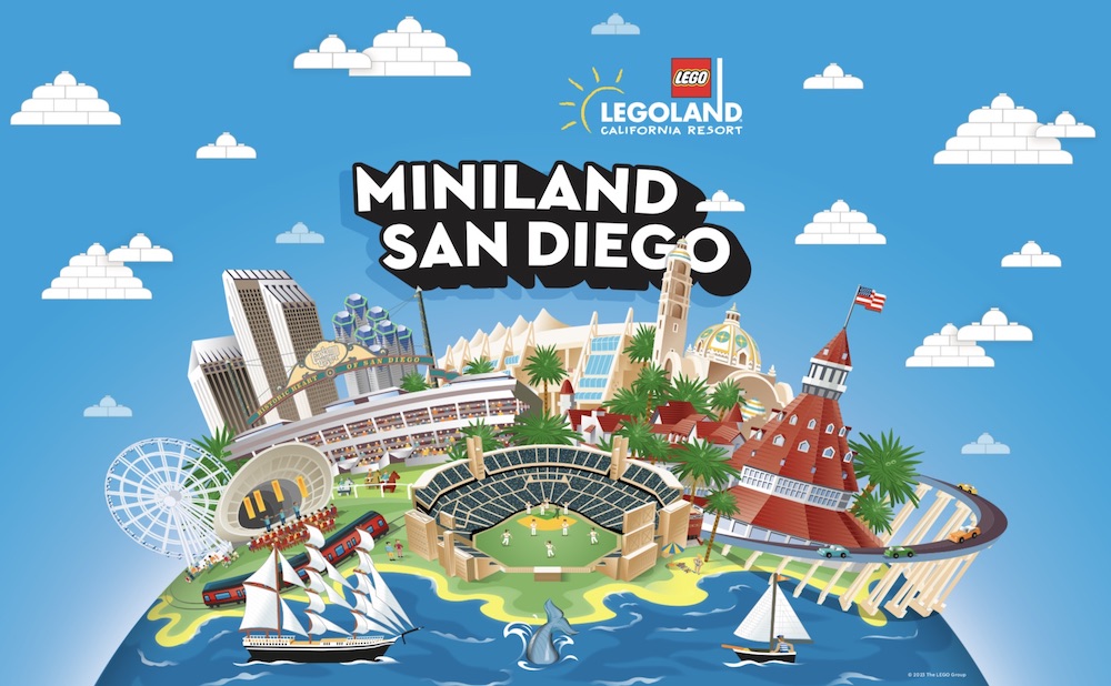 Mini Legoland with logo