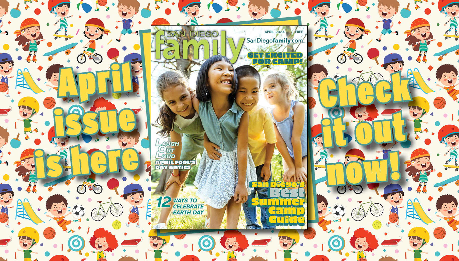 July issue of San Diego Family Magazine