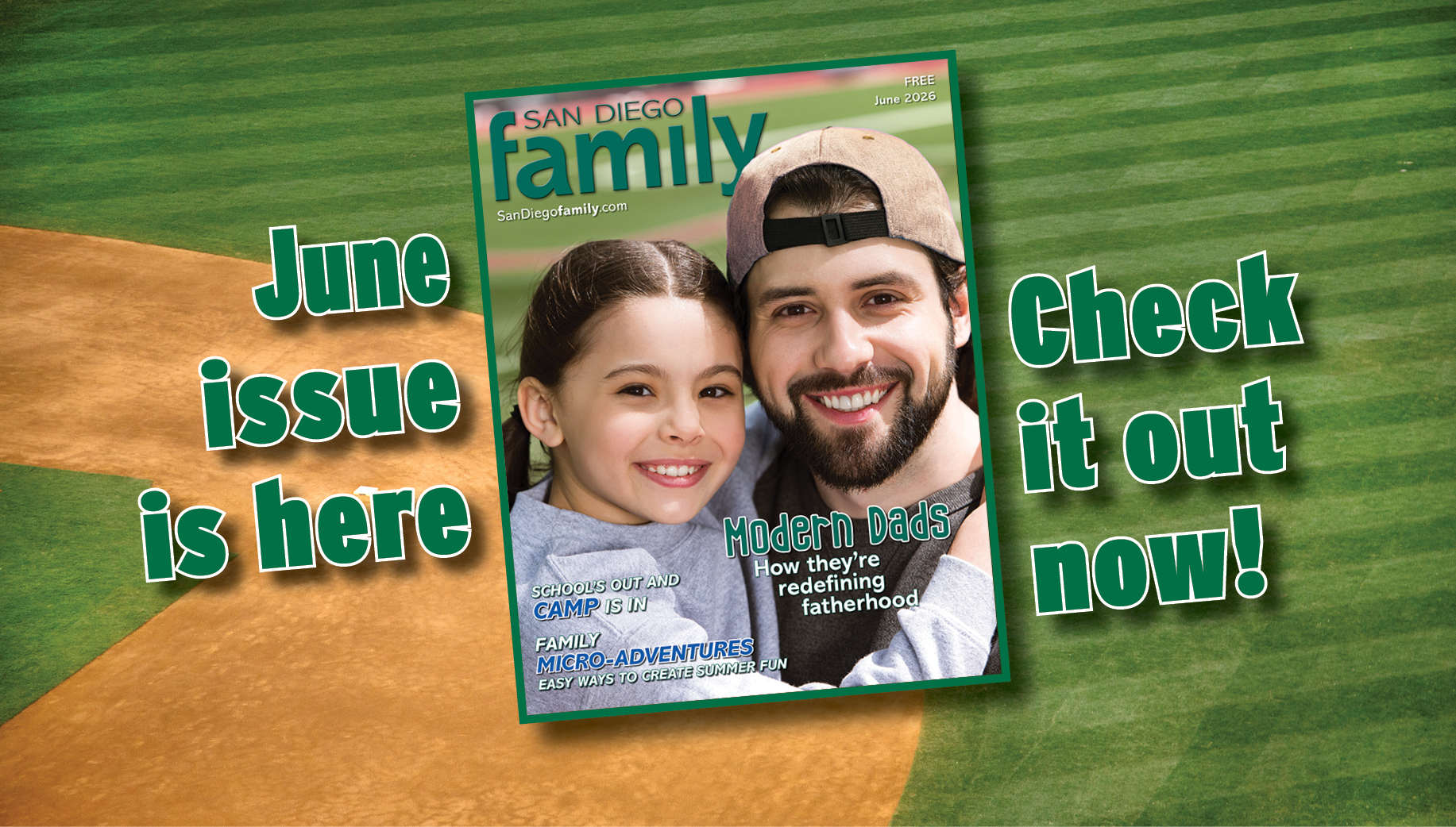 June issue of San Diego Family Magazine