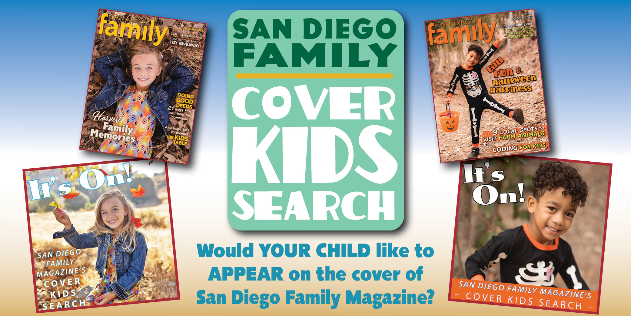 San Diego Family Cover Kids