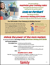 Holiday Gift Guide Flier