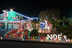 7607 Romeria St., Nicknamed "The Christmas House" 7607 Romeria St., Nicknamed "The Christmas House"