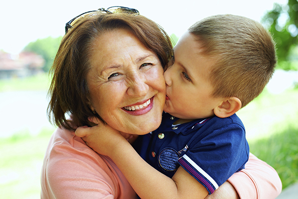 grandma with sonny