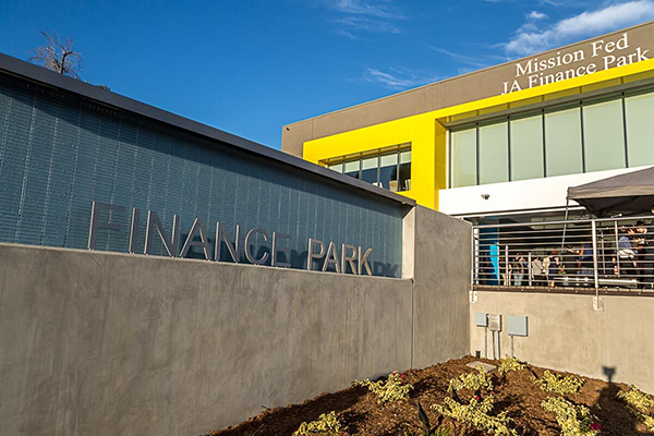 junior achievement has a new building sponsored by Mission Fed