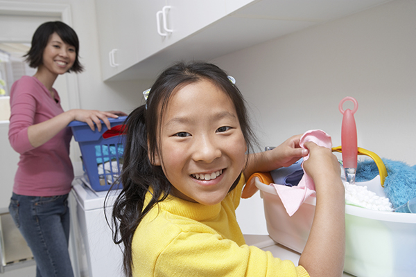 Your children can do housekeeping chores for you or for neighbors as a way to earn money.