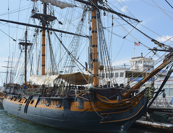 HMS Surprise, a replica Royal Navy frigate